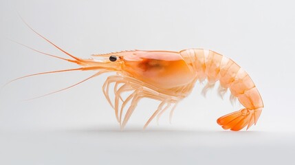 Red shrimp, gourmet shellfish, seafood cooking cuisine.