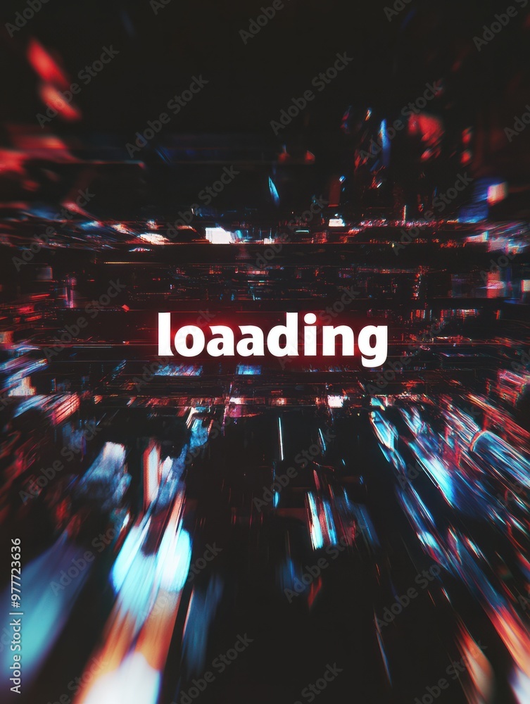 Poster black text 