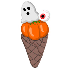 Ice cream Halloween 