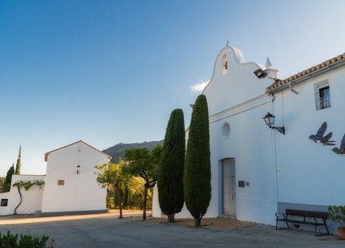 Beautiful small church in Pin&oacute;s, in Benissa, Alicante (Spain). 