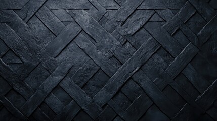 A black and white photo of a wall with a pattern of wood slats. The photo has a moody and mysterious feel to it