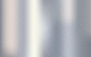 Silver gradient and metallic texture effect. Aluminum polished silver textured background. Metal silver wallpaper. Vector illustration