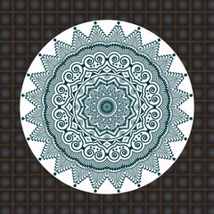 Floral Luxury Mandala Vector Design in Ornament Style