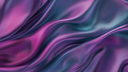 Obraz premium Silky pink and purple fabric with flowing texture, elegant digital design