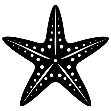 recommend clip art: starfish silhouette icon