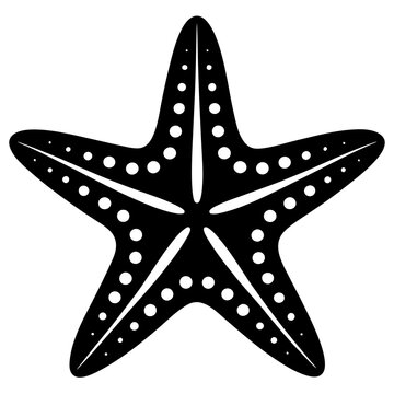 recommend clip art: starfish silhouette icon