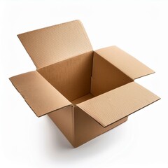 corrugated carboard box, AI generated