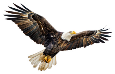 Obraz premium PNG Flying bird animal eagle.