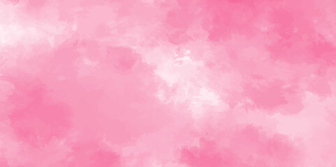 Fototapeta premium abstract colorful background with bokeh .Delicate sepia background with paint stains watercolor texture .subtle watercolor pink yellow blue gradient illustration. 