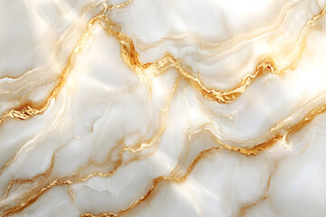 Ivory marble background with golden lines. Abstract luxury marble stone pattern texture with a gold lines. Copy space	