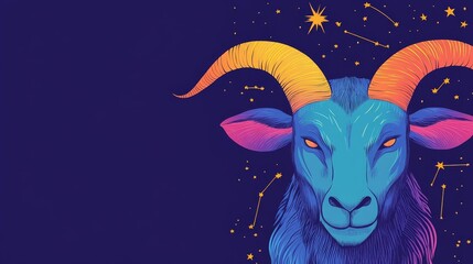 Illustration of zodiac symbols as mythical creatures, creative and fantastical theme