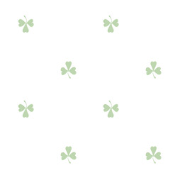 Fototapeta premium Seamless pattern with green leaves