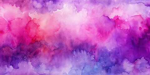 Fototapeta premium Abstract Watercolor Background Pink and Purple Hues, Watercolor, Background, Abstract