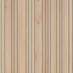 Naklejka premium close-up view of a wooden surface with a vertical striped pattern. The wood has a light brown color with subtle variations in tone, giving it a natural and textured appearance