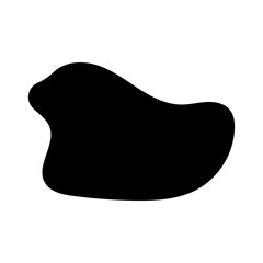 abstract blobs black for background