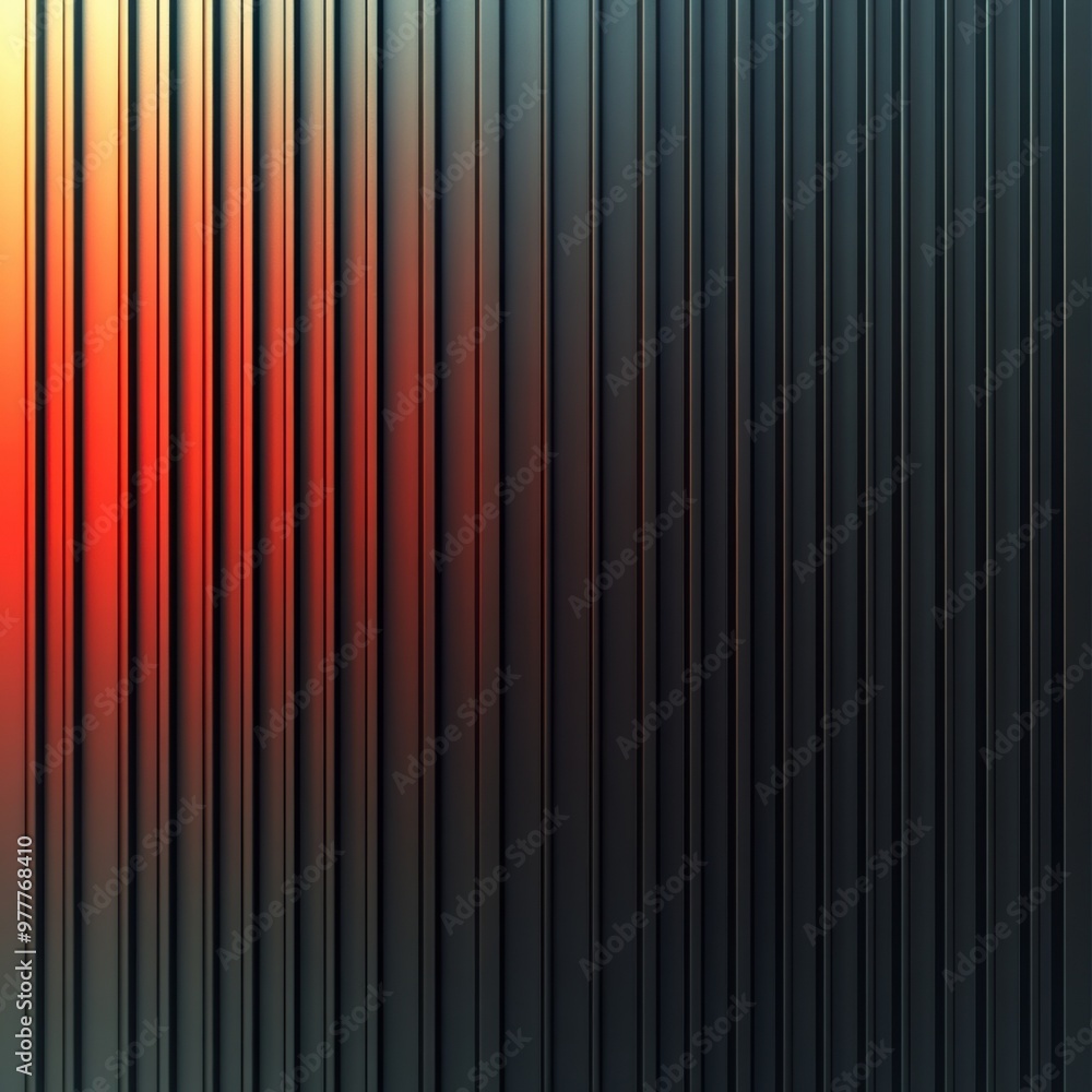 Aufkleber a striking abstract background featuring vertical lines with a gradient of dark tones and a hint of 