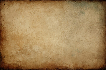 Aged paper background. Textured, crumpled, brown surface with worn appearance and weathered edges. For adding old-world charm to creative work, old document, historical design, vintage-themed project