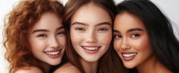 Obraz premium The Smiling Group of Friends