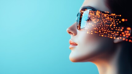 A company showcasing its latest technological breakthrough, highlighting innovation and forward thinking.