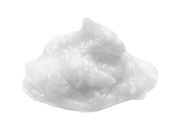 Render lard, pig fat spread, isolated on white