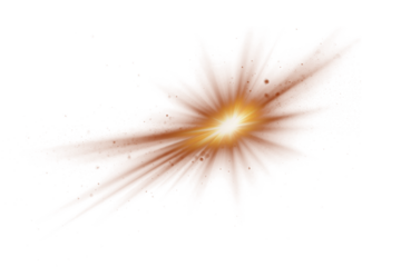 PNG lens flare effect, transparent background AI generated image by rawpixel