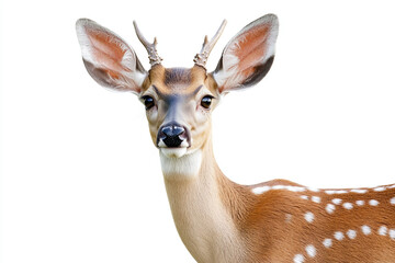 Obraz premium deer isolated on white background