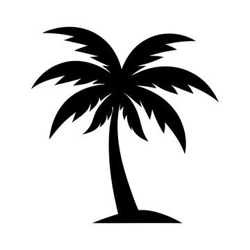 recommend clip art: palm tree silhouette