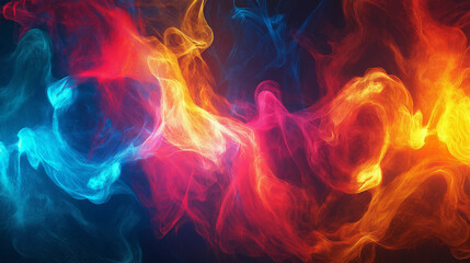 Fototapeta premium An abstract background features non-representational elements like shapes, colors, and patterns, often creating a visually dynamic or atmospheric backdrop