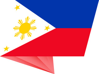 Philippines pin flag