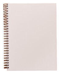 PNG  Notebook mockup white diary page.