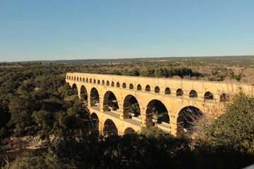 Obraz premium Pont du Gard