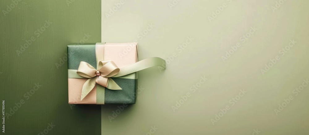 Poster easter arrangement minimalism yellow eggs alongside a spring tree branch top view close up area for 