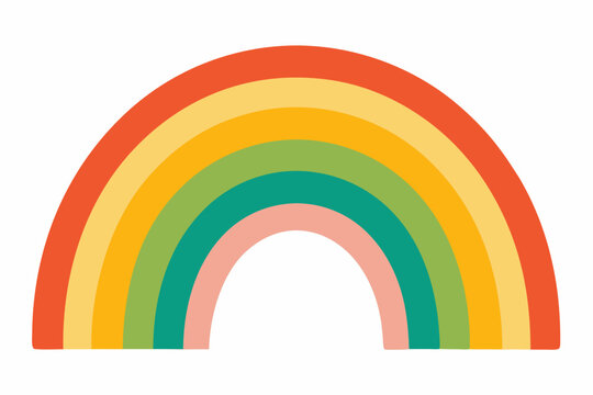  Boho Rainbo Design Graphic