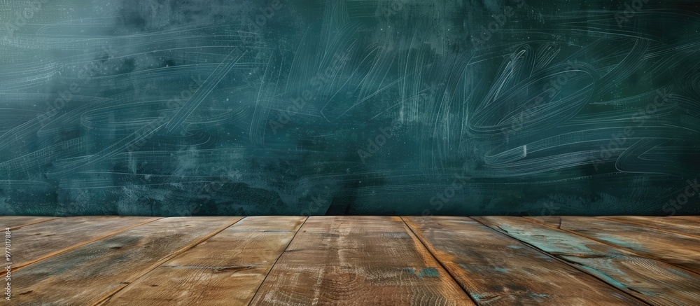 Poster texture of a school blackboard. copy space image. place for adding text and design