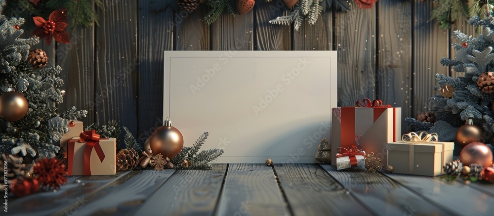 Poster wood background featuring a heart shape. copy space image. place for adding text and design