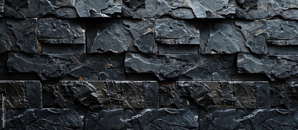 Poster black wall stone texture check out my portfolio for more. copy space image. place for adding text an