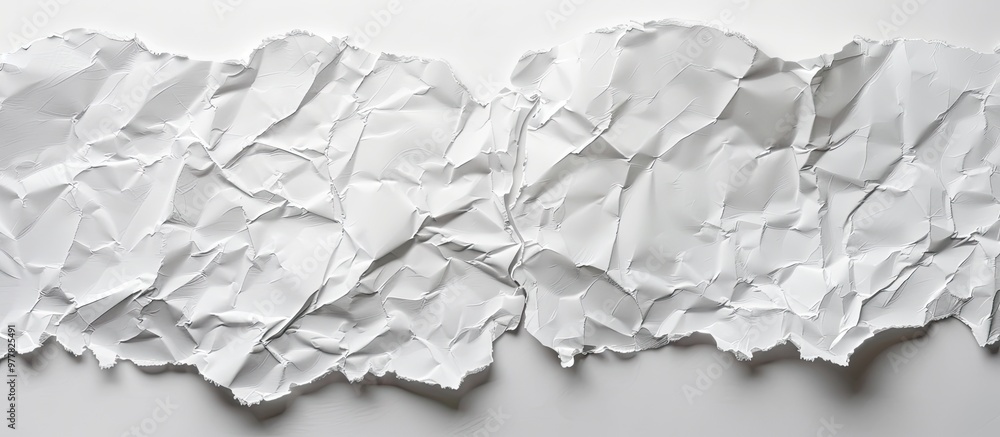 Poster white texture of japanese paper. copy space image. place for adding text and design