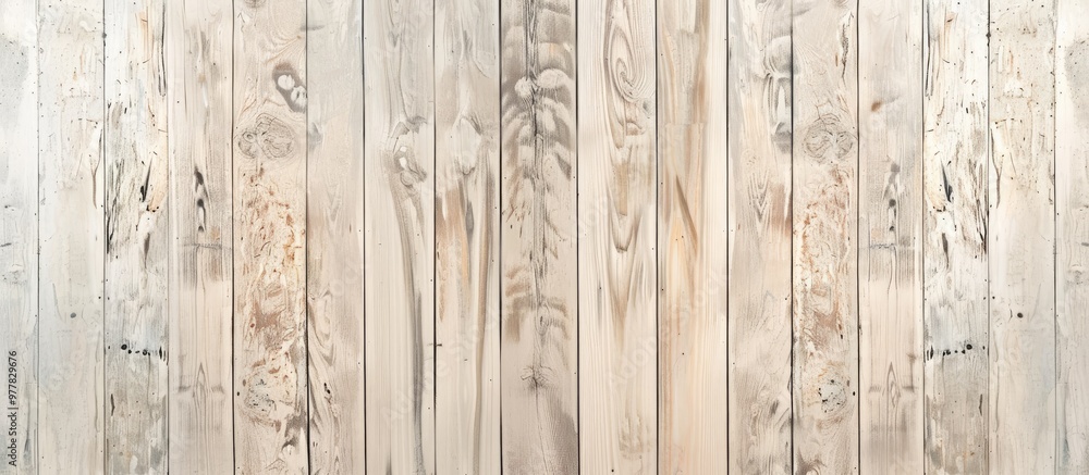 Poster light colored wooden backdrop. copy space image. place for adding text and design