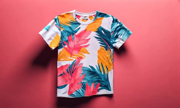 Tropical Print T-shirt