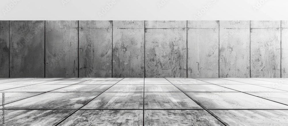 Poster the image of the wall serves as a background it features a black and white tone effect. copy space i