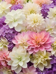 フローラルの美学: 優雅さと繊細さが咲く花々」