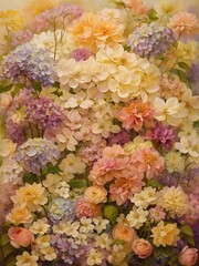 フローラルの美学: 優雅さと繊細さが咲く花々」