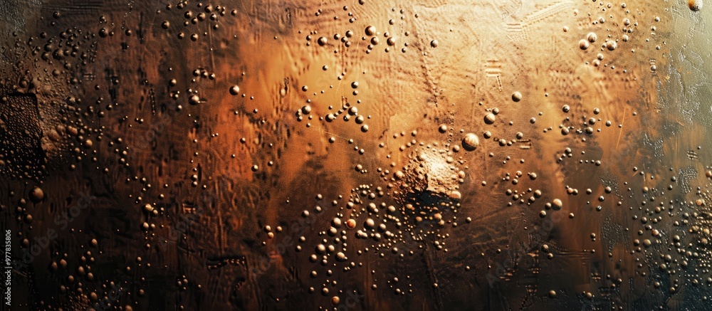 Poster a metallic background features a textured design. copy space image. place for adding text and design