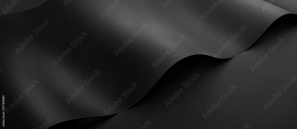 Poster black paper texture background empty black paper sheet. copy space image. place for adding text and 
