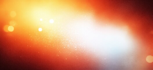 Obraz premium Orange white gradient background, grainy texture smooth color gradient noise texture, copy space 