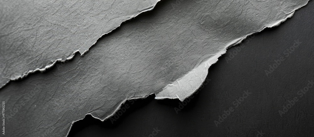 Poster texture of gray fibrous cardstock. copy space image. place for adding text and design