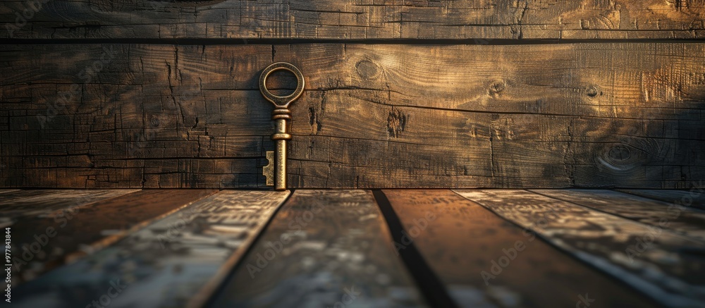 Aufkleber business workplace with what is the key to success concept on wooden surface. copy space image. plac