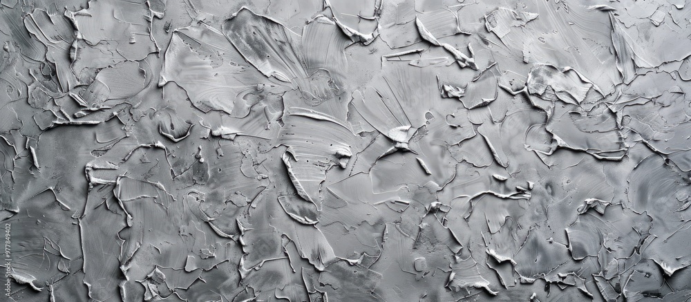 Poster abstract grey background texture on a table or wall surface gray chipboard background texture. copy 