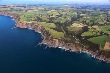 Coast and cliffs of North Devon