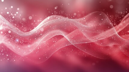 Obraz premium Colorful abstract background featuring a blend of vibrant particles and flowing light patterns